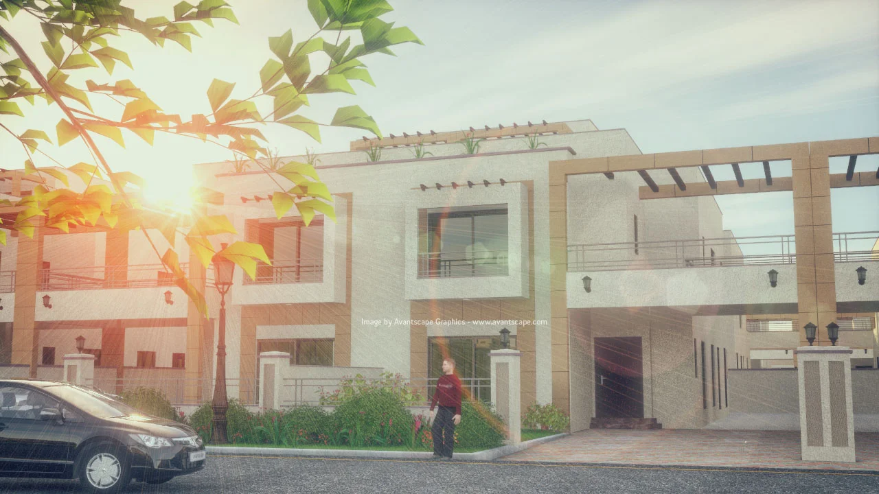 House Exterior Rendering